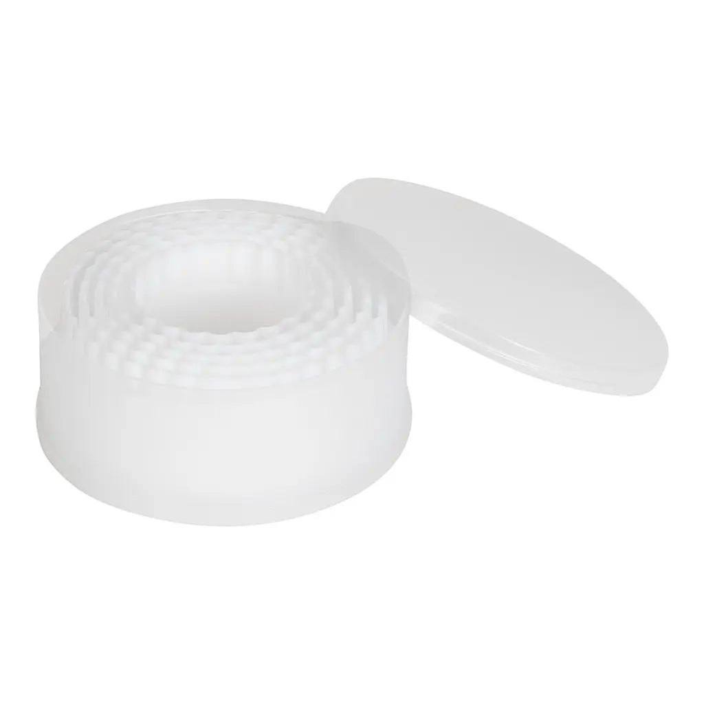 Patisse | Doosje uitstekers plastic Rond/Kartelrand