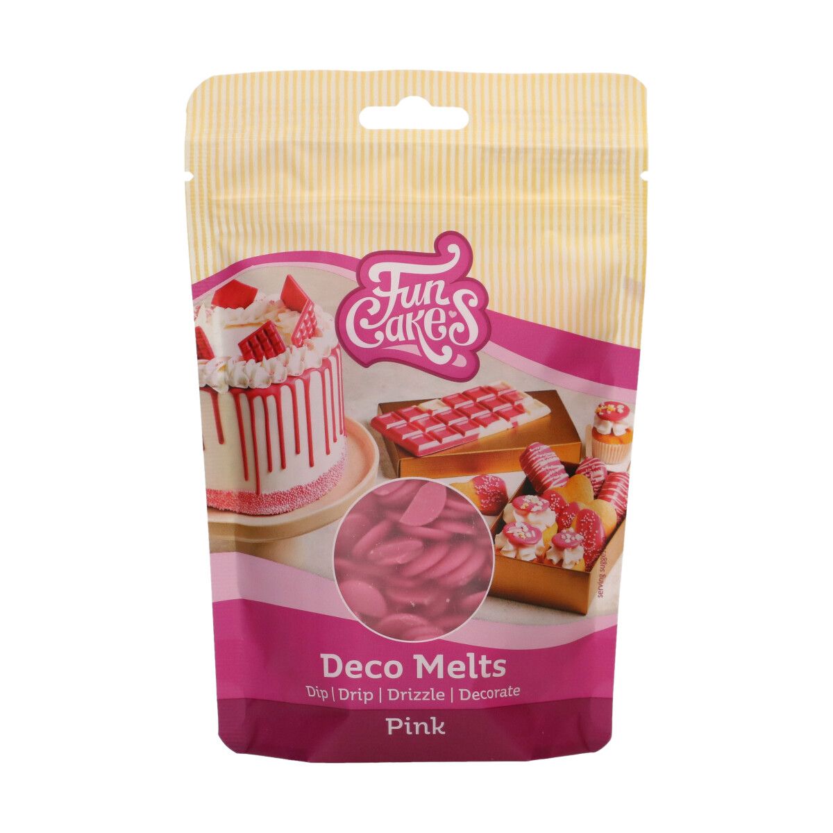 FunCakes | Deco Melts roze 250g