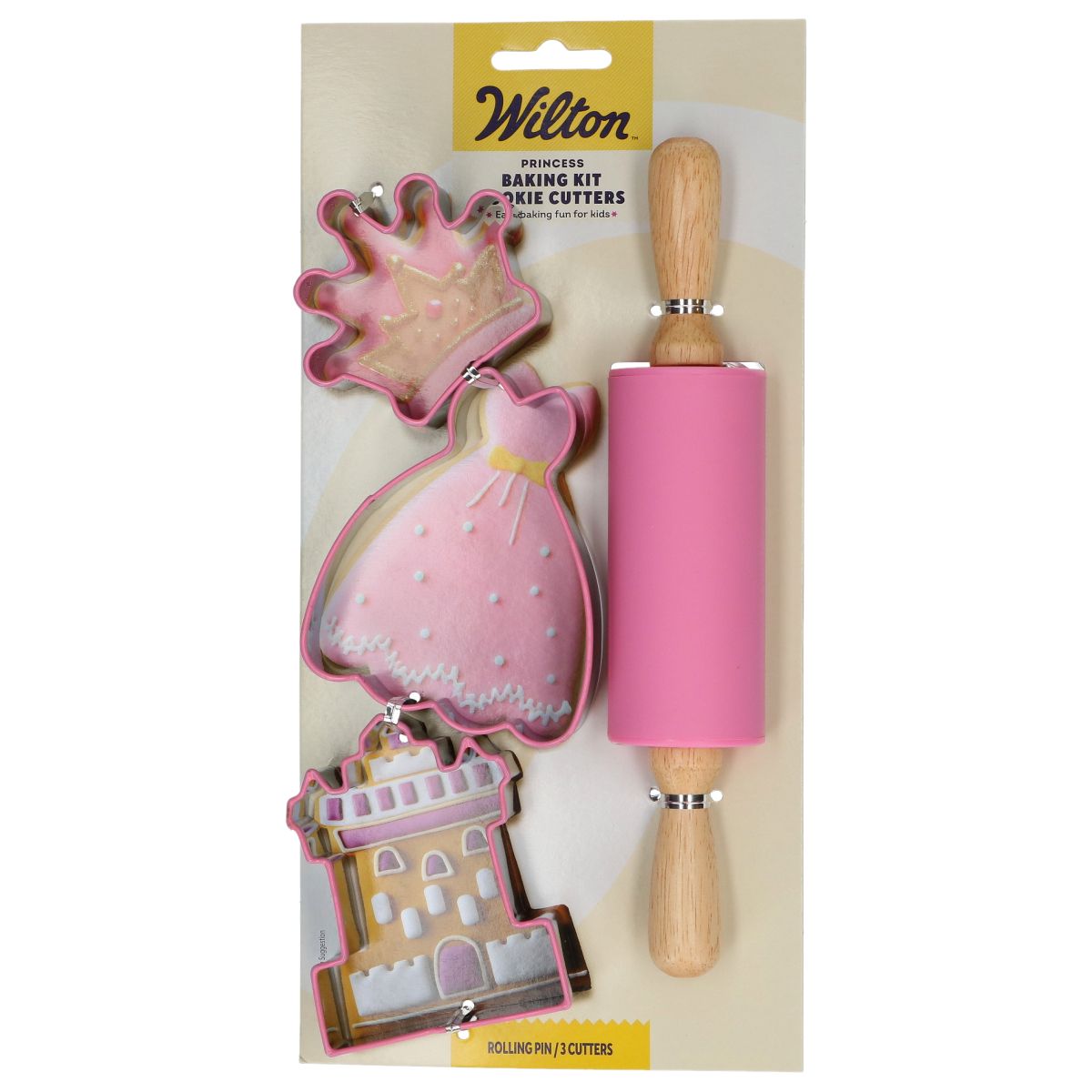 Wilton | Baking Kit Koekjesuitstekers Prinses Set/4