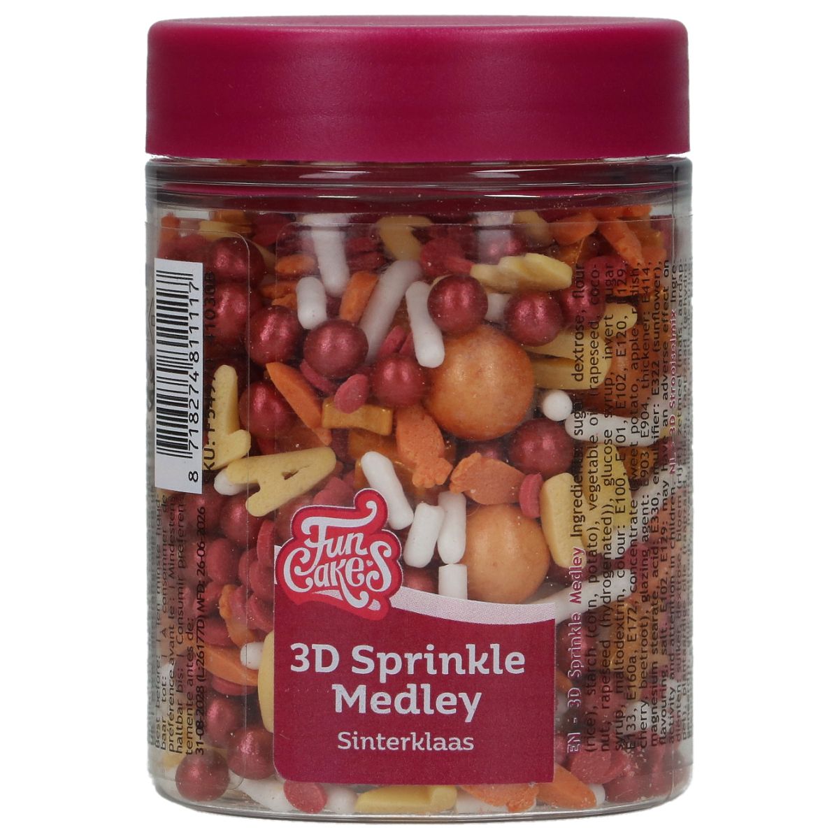 FunCakes | 3d Sprinkle Medley Sinterklaas 70g