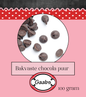 Gaabs | Bakvaste chocola druppels puur 100 gram