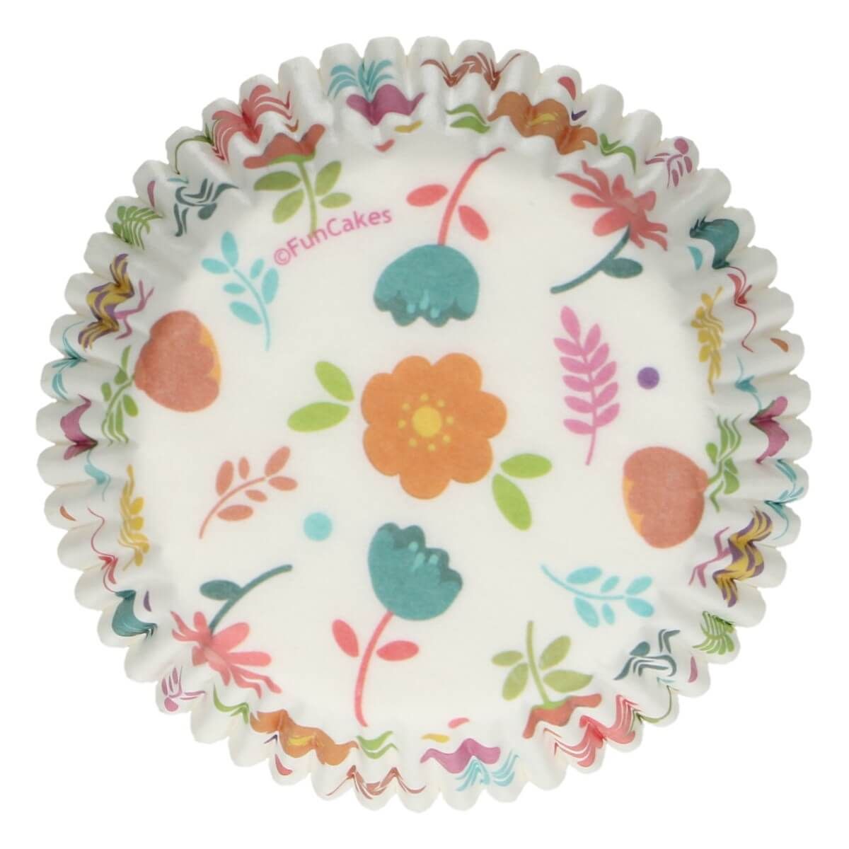 FunCakes | Baking Cups Floral (normaal) (set/48)