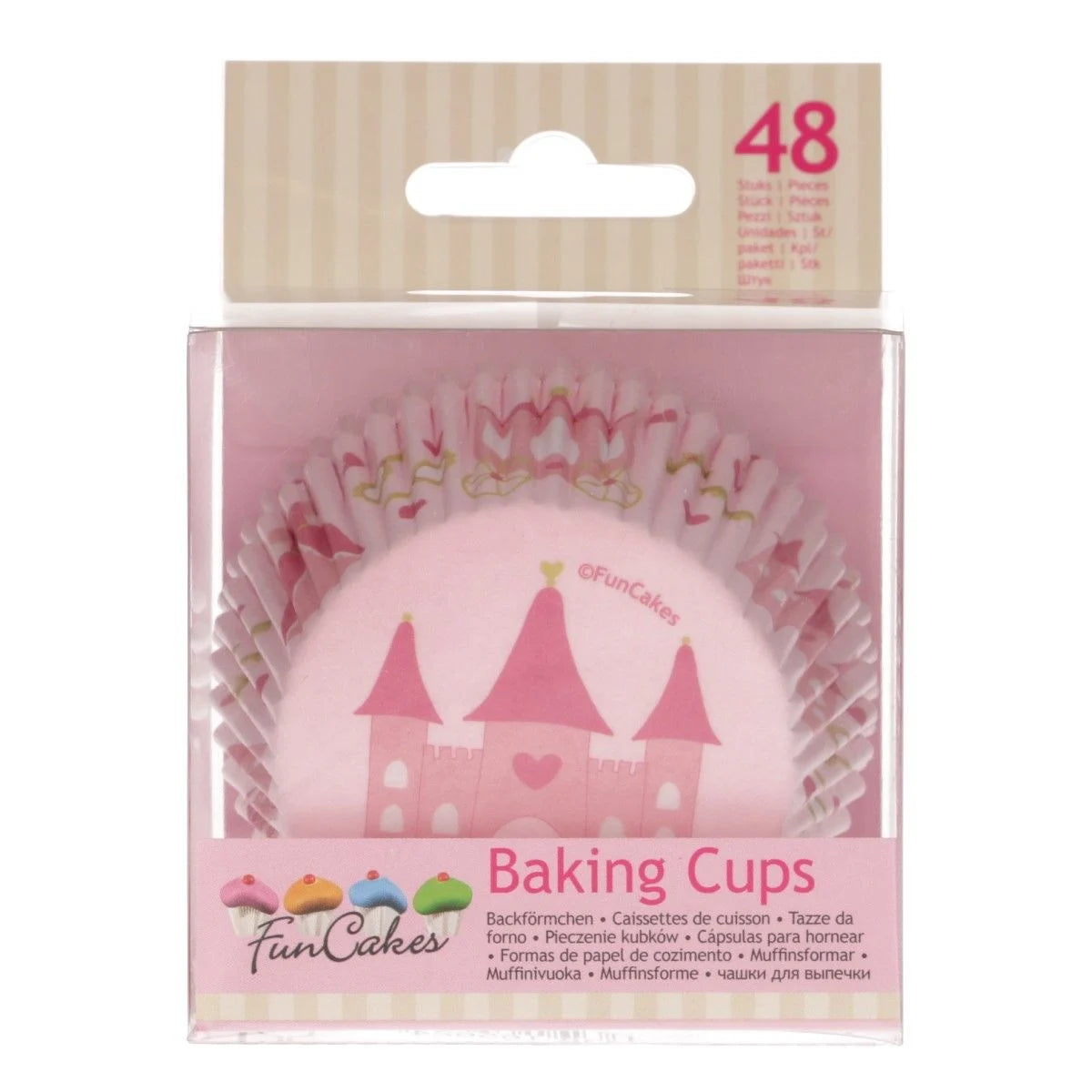 FunCakes | Baking cups Princess (normaal) (set/48)