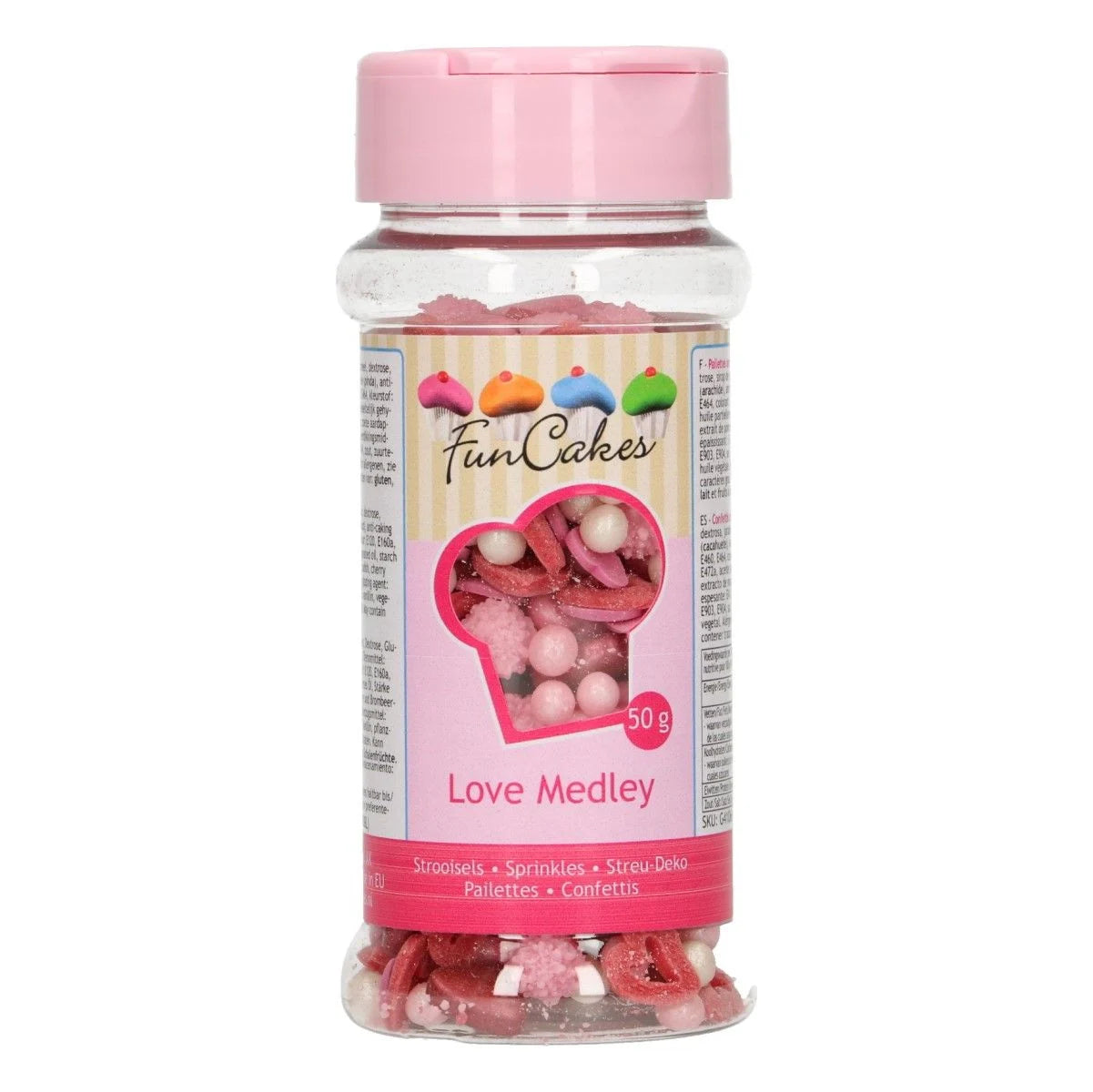 Funcakes | Love Sprinkle Medley 50g