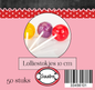Gaabs | Lolliestokjes 25 stuks 10cm