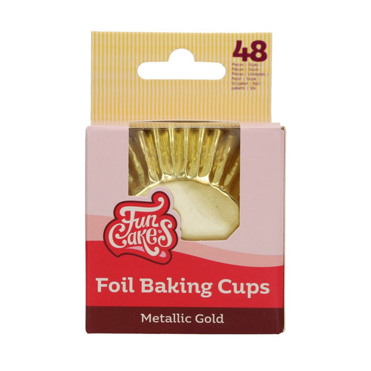 FunCakes | Baking cups folie goud