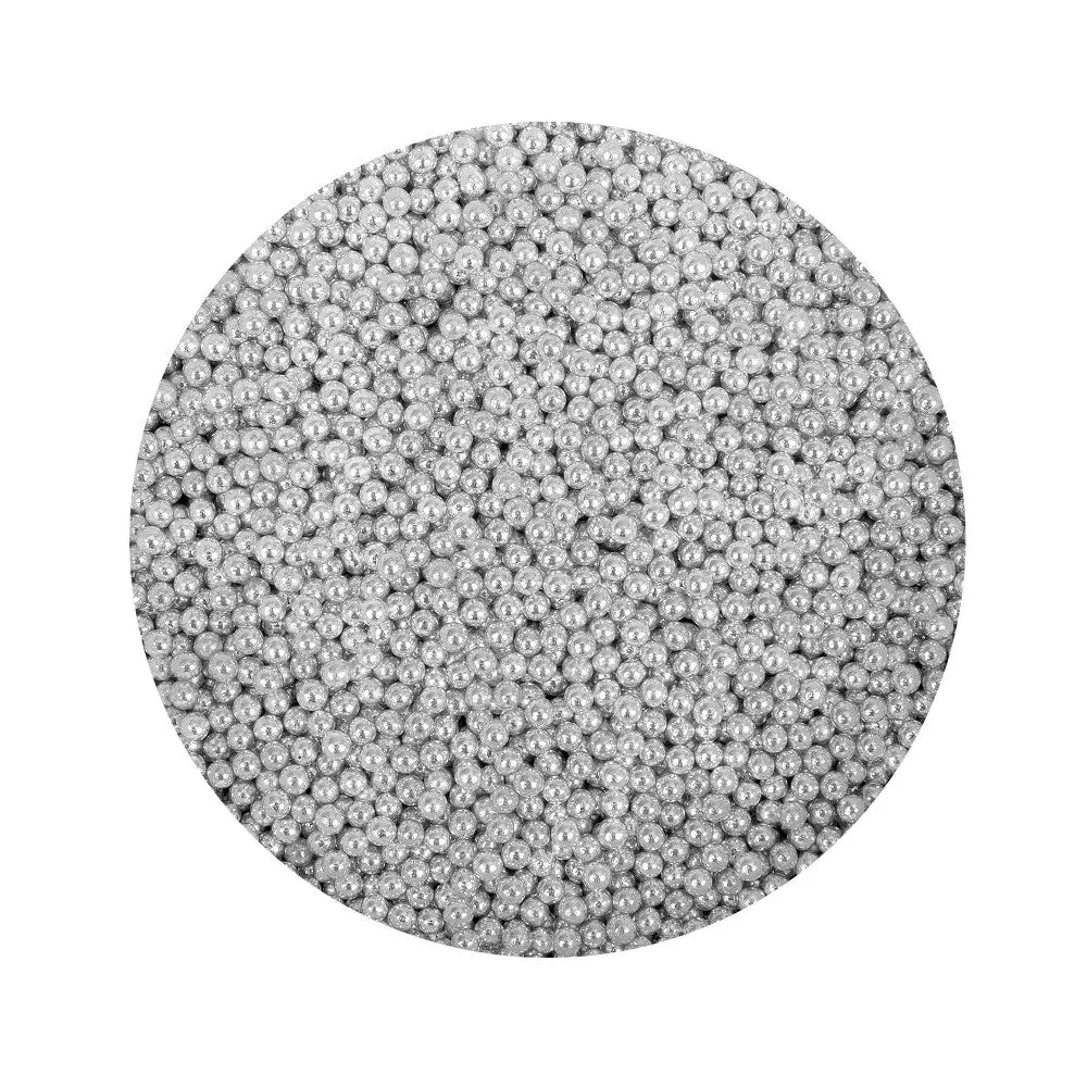 Gaabs | Suikerparels 4mm zilver 80g