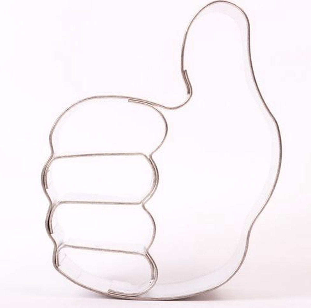 Cookie Cutter | uitsteker metaal duimpje omhoog
