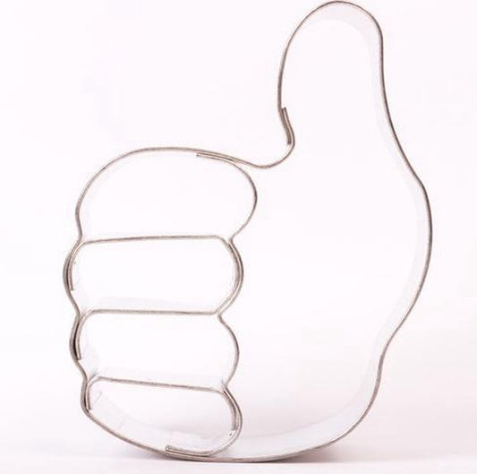 Cookie Cutter | uitsteker metaal duimpje omhoog